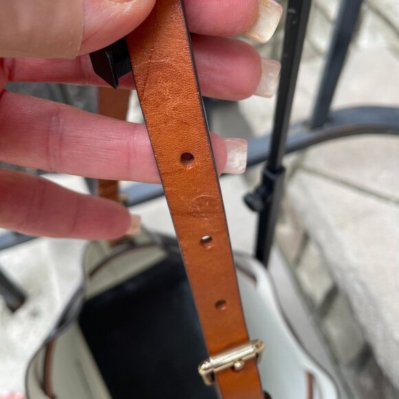 DOONEY & BOURKE SIENA SERENA DRAWSTRING BUCKET SHOULDER BAG BLACK PREPPY - Picture 7 of 16